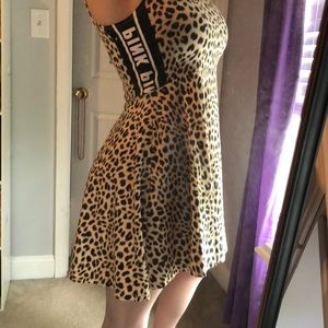 Victoria secret pink cheetah dress